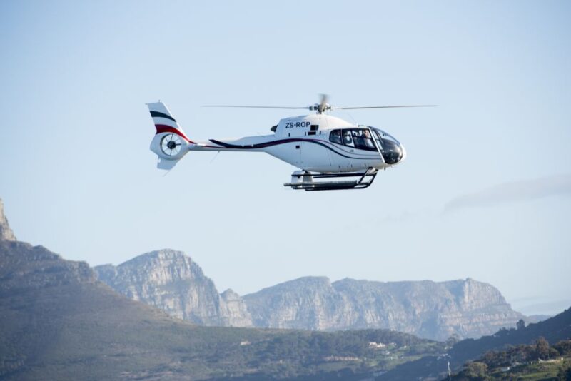 Cape Town: Atlantico Scenic Helicopter Flight With Boat Tour - Good To Know