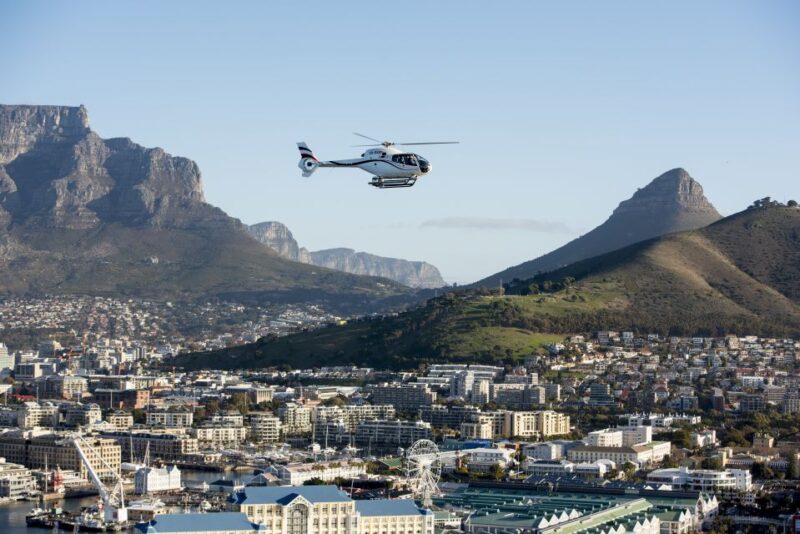 Cape Town: Atlantico Scenic Helicopter Flight With Boat Tour - Price and Duration Details