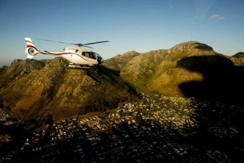 Cape Town: Atlantico Scenic Helicopter Flight With Boat Tour - Group Size and Languages