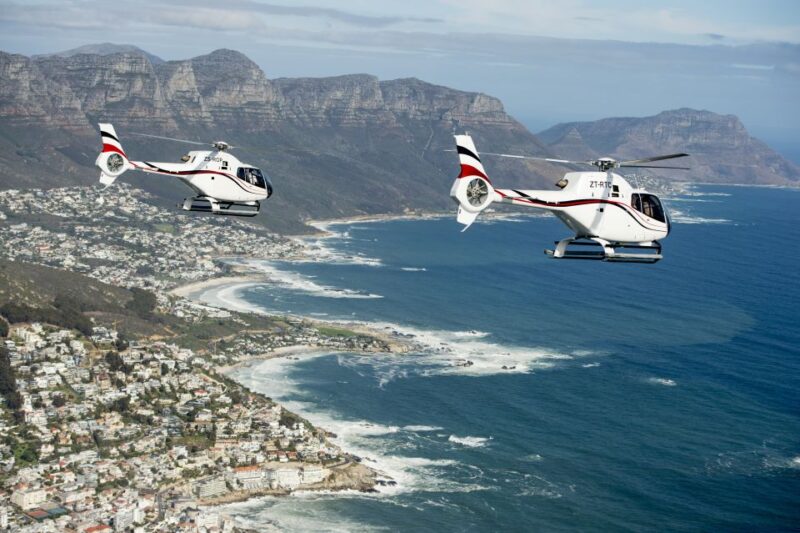 Cape Town: Atlantico Scenic Helicopter Flight With Boat Tour - Frequently Asked Questions