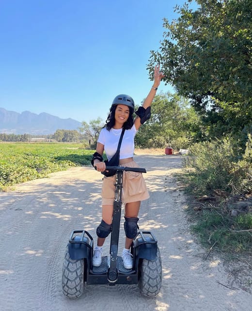 CAPE TOWN: SEGWAY FUN RIDE IN PAARL FREEDOM 301 WITH WILDX - Key Points