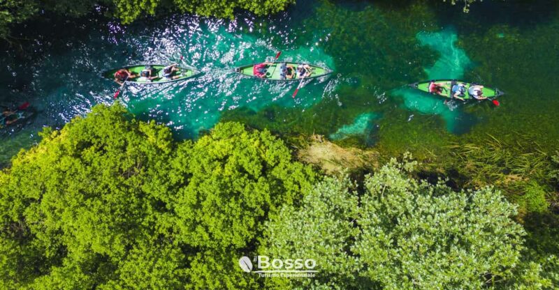 Capestrano: Canadian Canoe Excursion on the Tirino River - Key Points