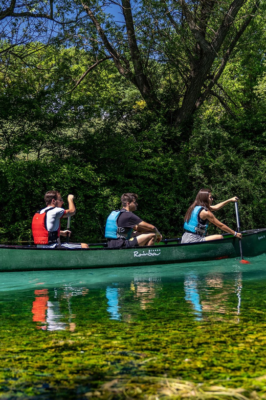 Capestrano: Canadian Canoe Excursion on the Tirino River - Experience Highlights
