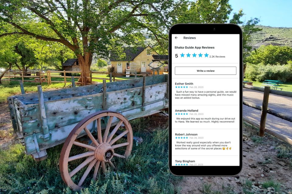 Capitol Reef National Park: Self-Guided Audio Tour - Visiting the Fruita Orchards