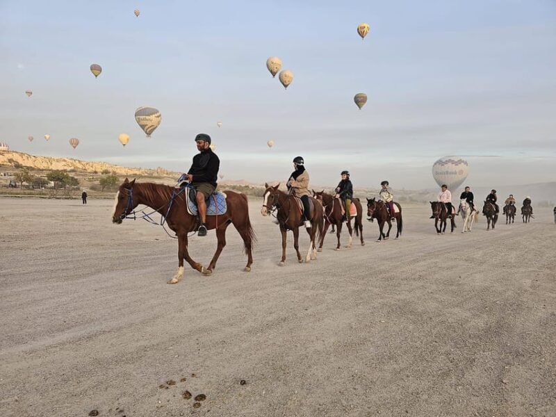 Cappadocia : Horseback riding with fantastic view - Key Points