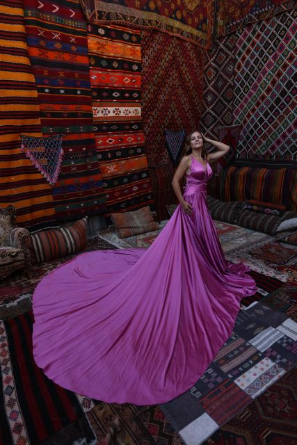 Cappadocia: Photo Shooting With Flying Dress & Carpet House - The Sum Up