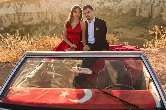 Cappadocia Private Photo Shoot with Flying Dress + Vintage Car - FAQs