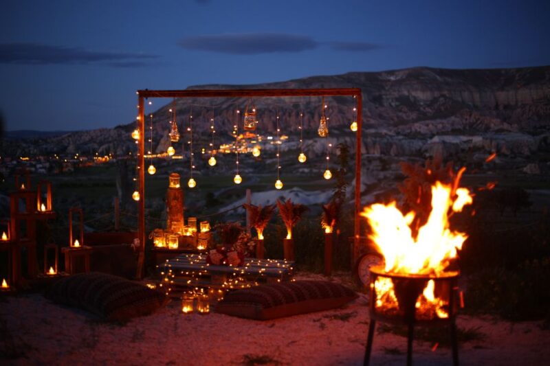 Cappadocia: Romantic Concept Dinner in the Valley - Dining Ambiance