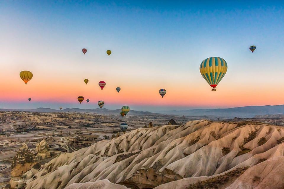 Cappadocia Sunrise Hot Air Balloon Flight/Kapadokya Balloons - Key Points  