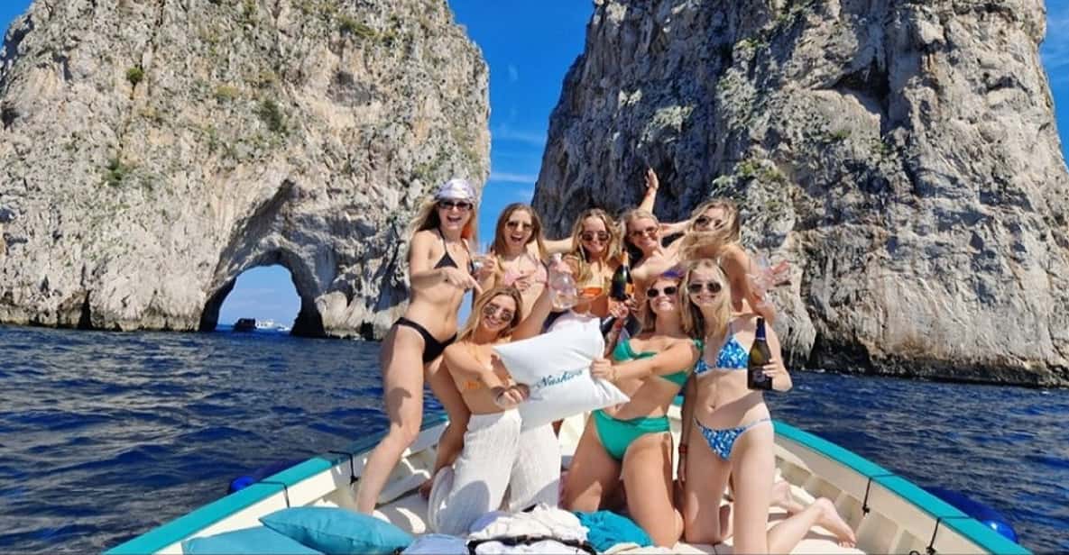 Capri: Boat Tour With Swimming, Limoncello and Snack - Tour Overview