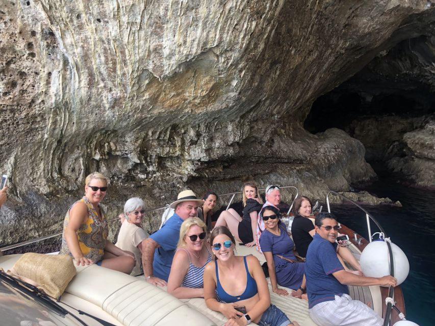 Capri by Boat From Massa Lubrense - Booking Details