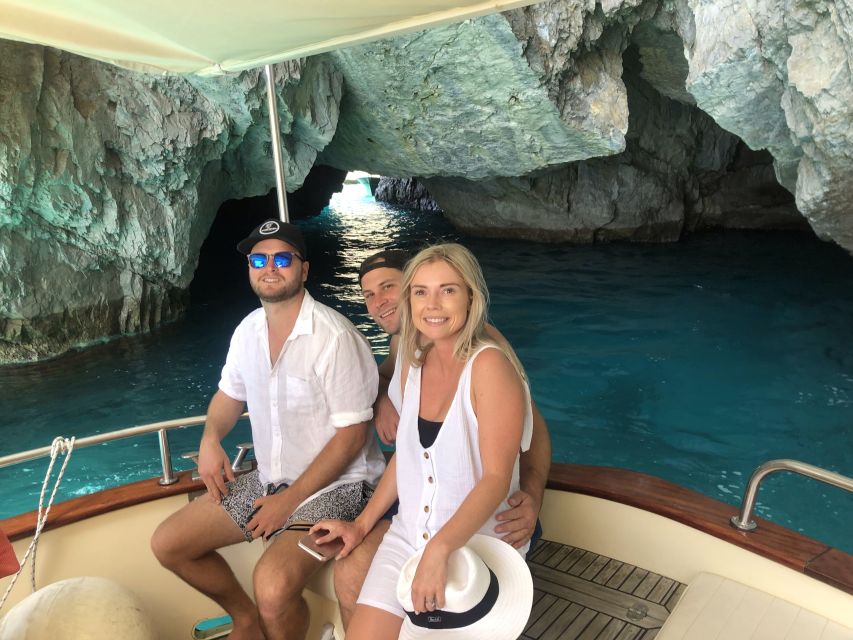 Capri by Boat From Massa Lubrense - Duration and Group Size