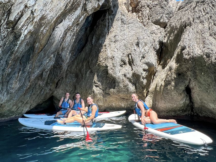Capri: Caves and Beaches Paddle Board Tour - Highlights of the Experience