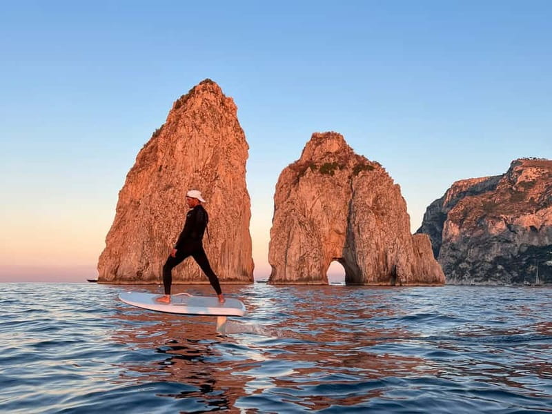 Capri: eFoil Lesson. GoPro photos included. - Key Points