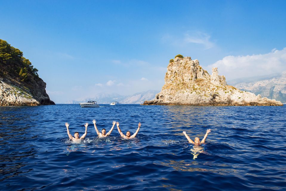 Capri: Fun & Swim With Blue Grotto - Half Day Boat Cruise - Itinerary Overview