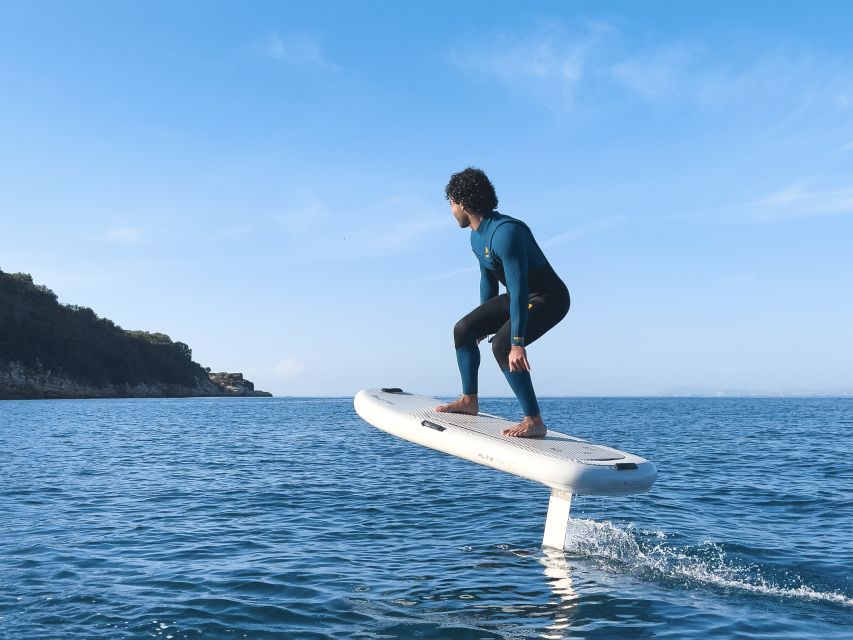 Capri: Hydrofoil Board Experience With Lessons - Getting to the Marina Piccola