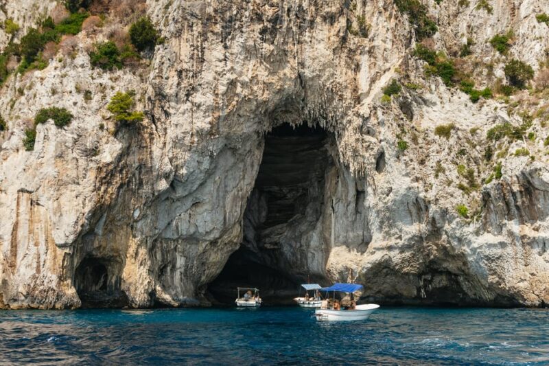 Capri: Island Boat Tour and Optional Blue Grotto Visit - Key Points