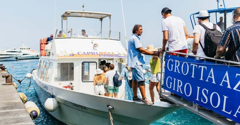 Capri: Island Boat Tour and Optional Blue Grotto Visit - Itinerary and Highlights