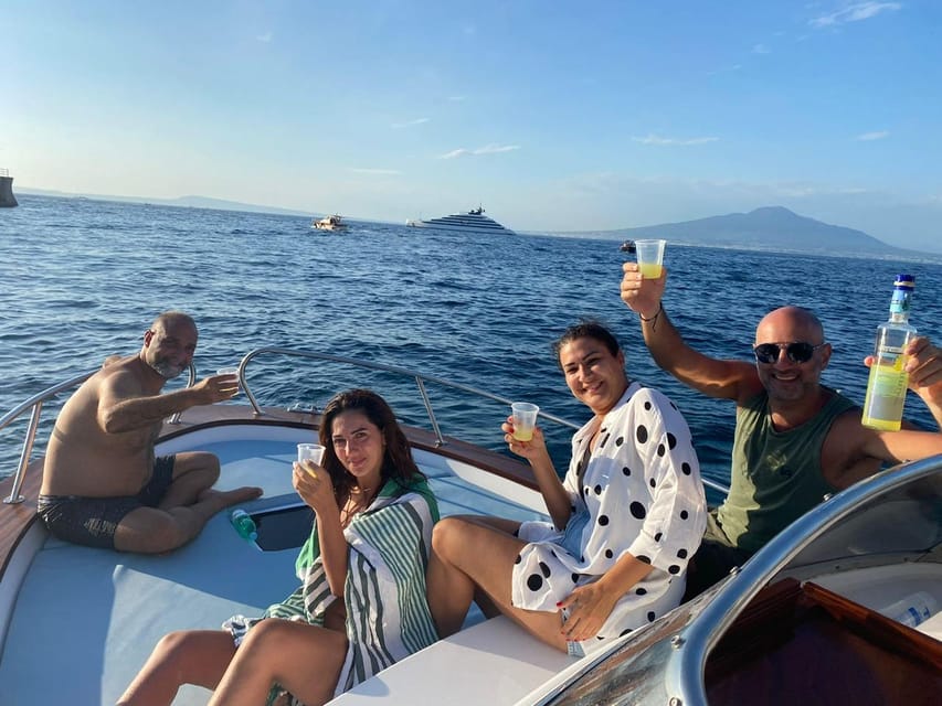 Capri Shared Boat Tour from Sorrento - Detailed Breakdown of the Itinerary
