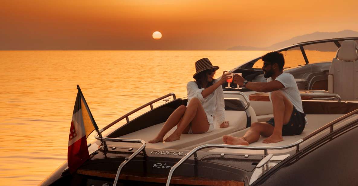 Capri: Sunset & Champagne Cruise via Riva 44 Speedboat - Itinerary