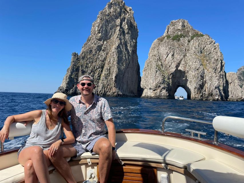Capri Tour With the Iconic Gozzo Sorrentino - Booking Information