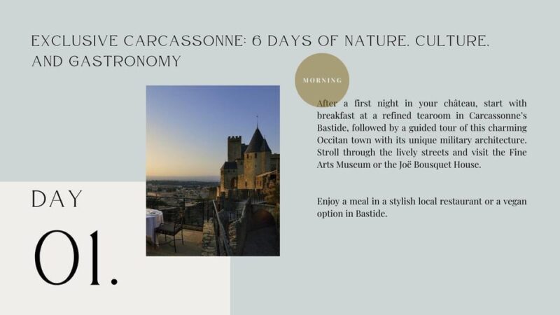 Carcassone: Exclusive 6 Days All-Inclusive Premium Program - Accommodation and Amenities