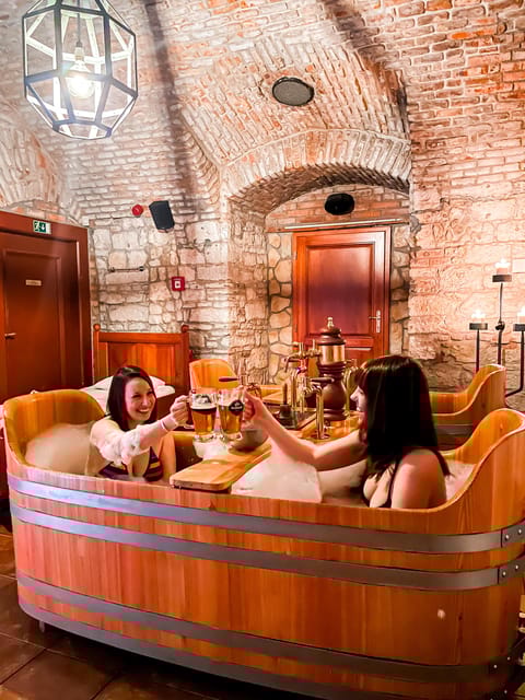 Caroline Bernard Beer Spa Prague with Beer & Massage Option - What About Food and Drink?