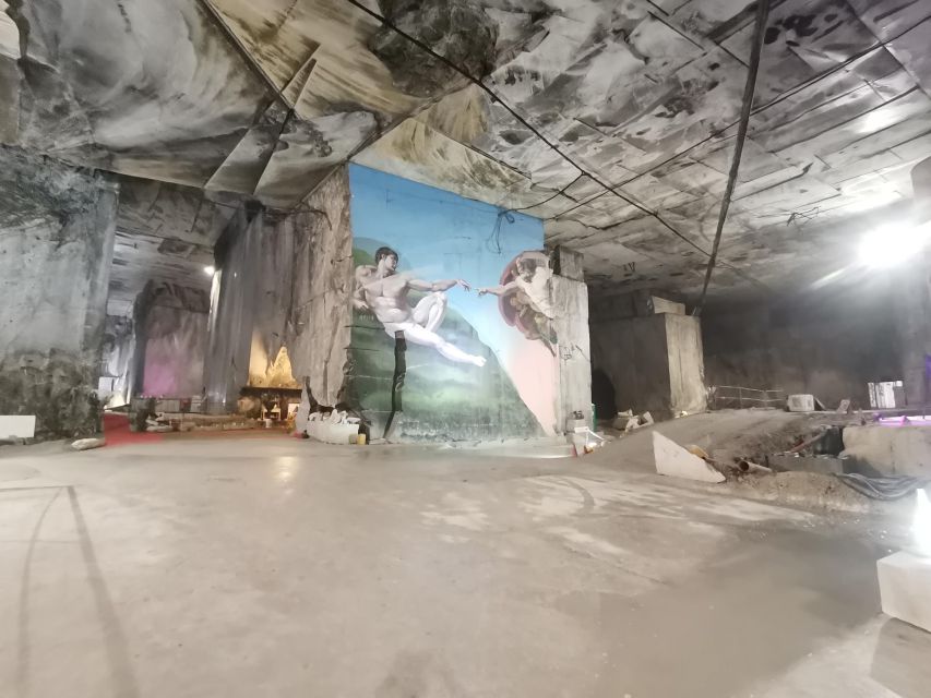 Carrara Marble-Day-Tour - Enjoy Fun, Music and Food-Tasting - Discover Europes Largest Inner Marble Quarry