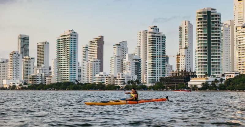 Cartagena: Sunset Sea Kayaking Tour - Inclusions and Meeting Point
