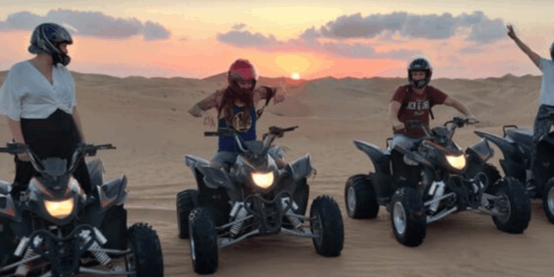 Casablanca: Private Quad Fun Beachside With Hotel Transfers - Convenient Hotel Transfers