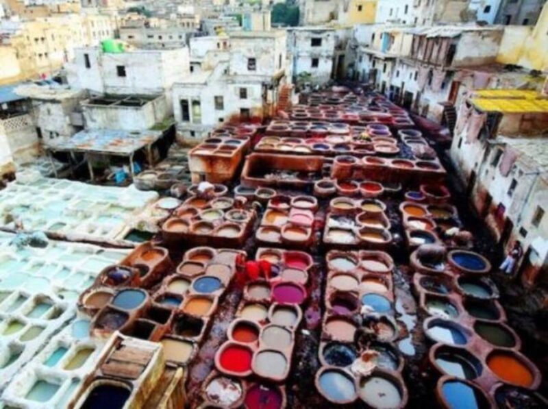 Casablanca To Fez Full-Day Trip - Leather Processing Observation