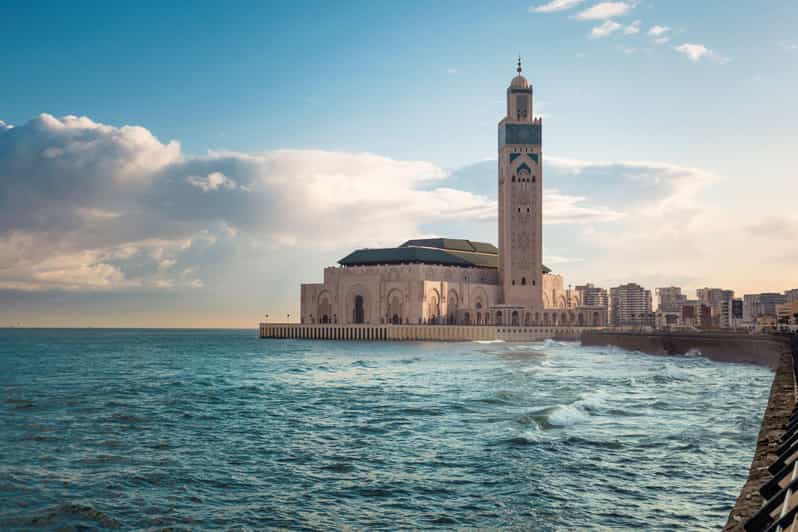 Casablanca Unveiled: Mosque and Urban Exploration - Traversing the Vibrant ANFA District