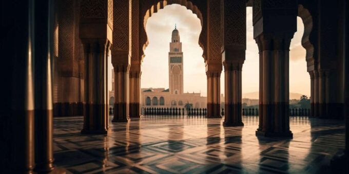 Casablanca Unveiled: Mosque and Urban Exploration - Uncovering the Mahkama Du Pacha