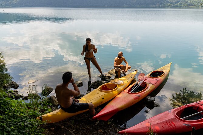 Castel Gandolfo Kayak Tour With Wine and Food Tasting - Participant Experience and Reviews
