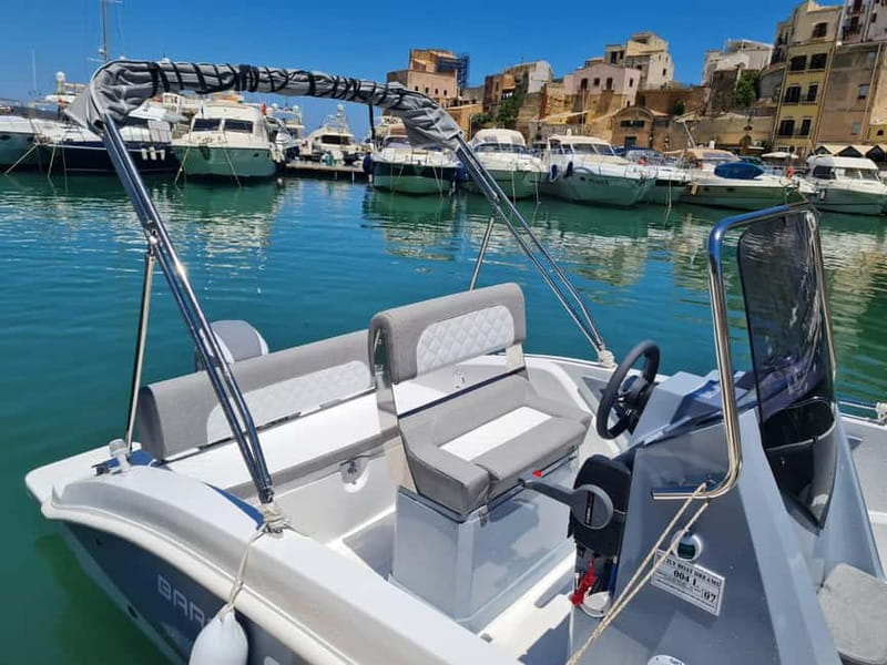 Castellammare del Golfo: Half-Day Boat Rental in august - Key Points