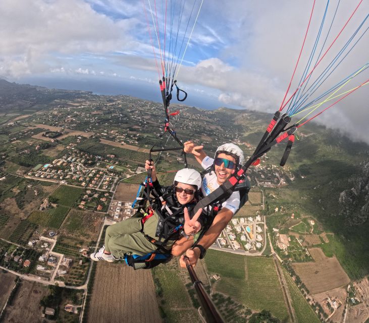 Castellammare Del Golfo: Paragliding Flight and GoPro Video - Included in the Package