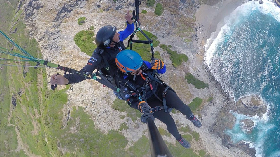 Castelsardo: tandem paragliding flight in Littigheddu - Key Points