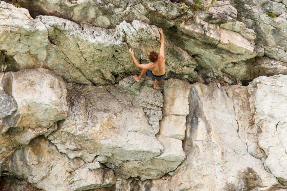 Cat Ba: Advanced Rock Climbing & Cliff Jumping Boat Tour - Key Points