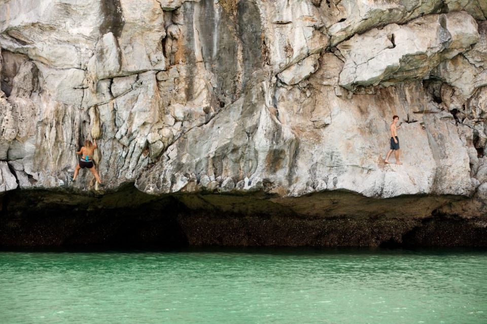 Cat Ba: Advanced Rock Climbing & Cliff Jumping Boat Tour - Inclusions and Requirements