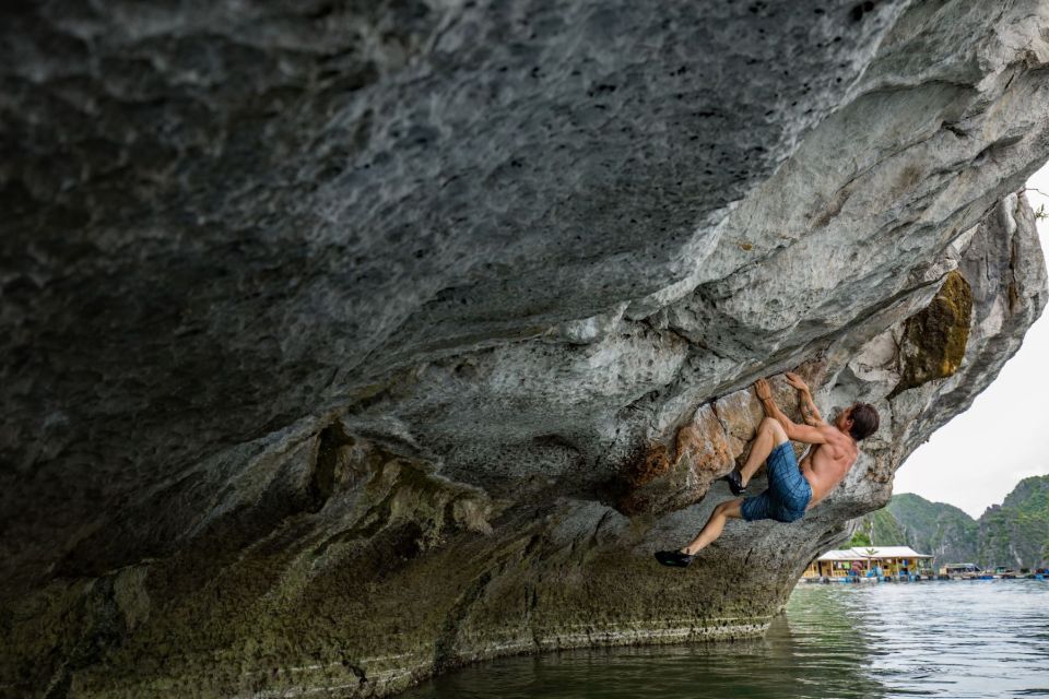 Cat Ba: Advanced Rock Climbing & Cliff Jumping Boat Tour - Exploring Lan Ha Bays Limestone Cliffs