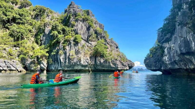 Cat Ba : Full Day Lan Ha Bay Cruise With Swimming ,Kayaking - Key Points