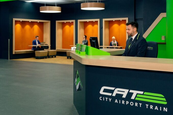 CAT Transfer: Vienna Airport – Wien Mitte - Location and Connections