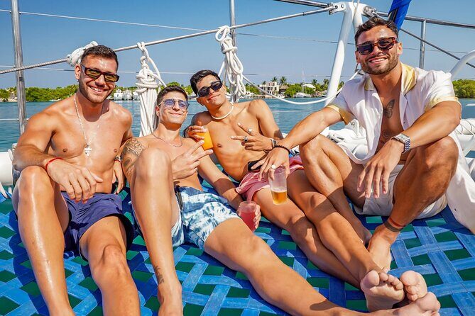 Catamaran Booze Party With Open Bar in Cancun - What to Expect from the Itinerary