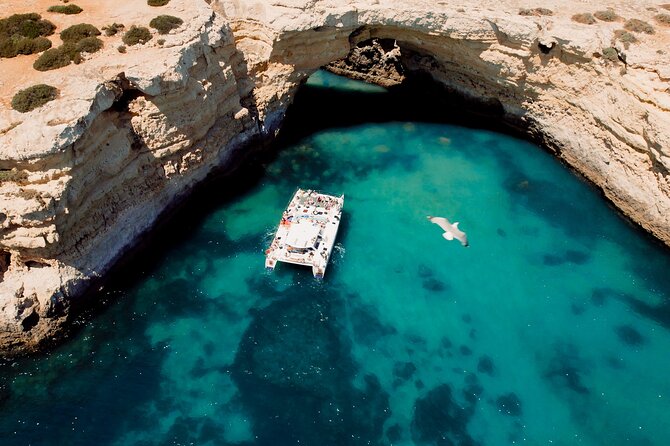 Catamaran Cruise: Caves and Coastline to Benagil - Narrated Cruise and Live Commentary