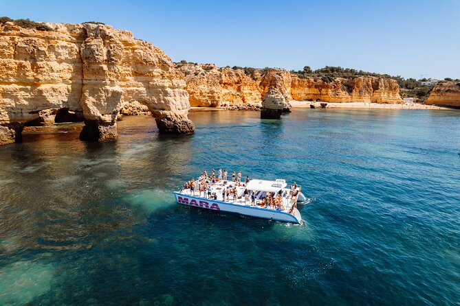 Catamaran Cruise: Caves and Coastline to Benagil - Champagne and Friendly Crew