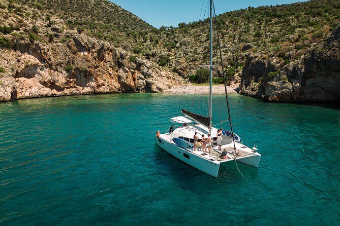 Catamaran Cruise in Nafplio | Private - Key Points
