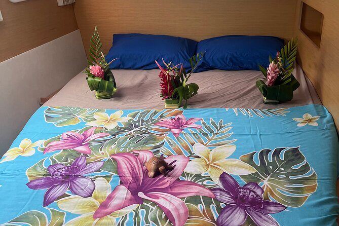 Catamaran Cruise - Leeward Islands  The Polynesian Escape - Day 1: Exploring Tahaa’s Coral Gardens