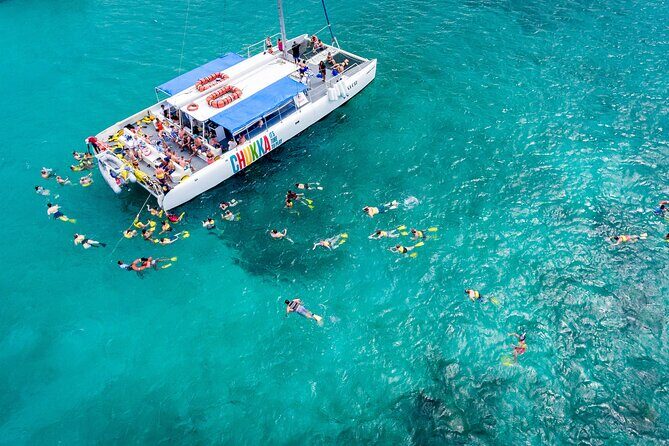 Catamaran Cruise with Snorkeling and Dunn's River Falls - An Authentic Day of Adventure on Jamaica’s Waters and Waterfalls