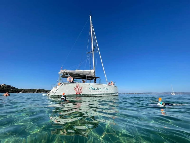 Catamaran day trip to the Giens Peninsula and Porquerolles Island - Key Points