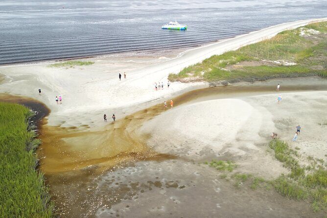 Catamaran Dolphin Cruise in Myrtle Beach with Barrier Island Stop - FAQ